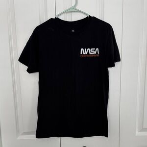 NASA Black Short Sleeve Men's Tee